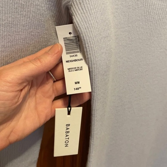 Aritzia Babaton Blue Neighbour Dress - Picture 5 of 6